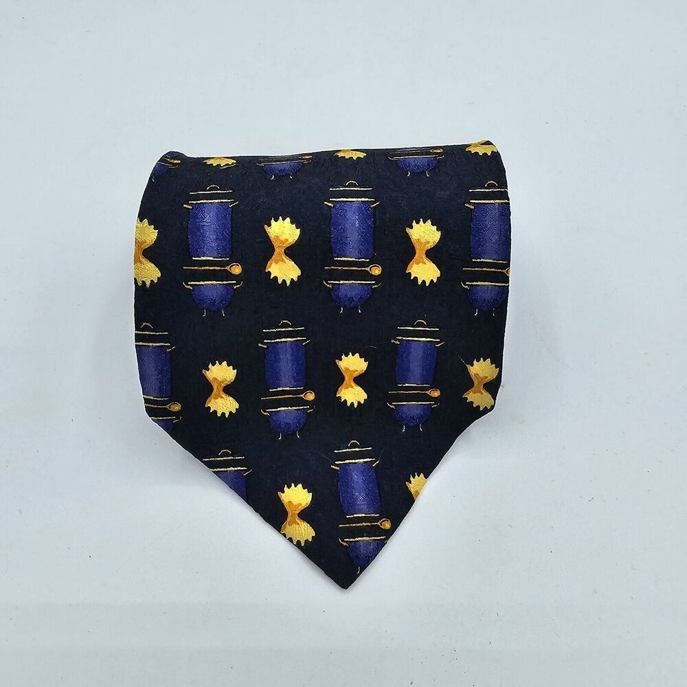 Mens Necktie, Silk, Suit, Formal, Ermenegildo Zegna Size 57.5 X 4 Inch Vintage